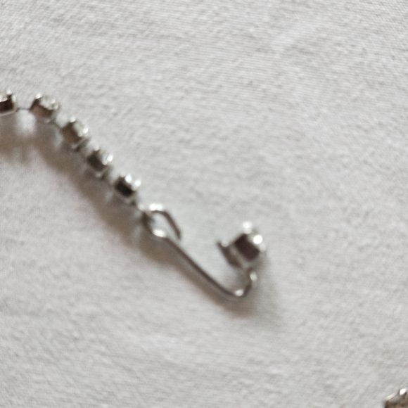 Vintage 1950s Rhinestone Necklace - Picture 4 of 5